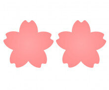 [개별도안] 봄이 왔어요 벚꽃 가랜드