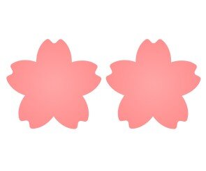 [개별도안] 봄이 왔어요 벚꽃 가랜드