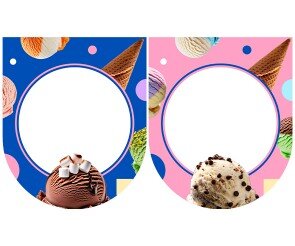 [개별도안] 아이스크림 가게 가랜드