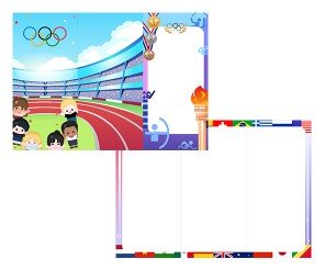 올림픽 식순 팜플렛