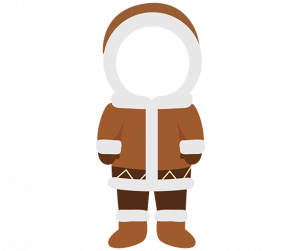 에스키모 합성이미지