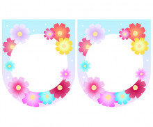 [개별도안] 코스모스 축제 가랜드