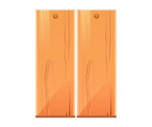 전통찻집 나무 메뉴판(문구없음)