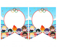 [개별도안] 세계의 축제 올림픽 가랜드