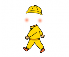 노란색체육복 합성이미지