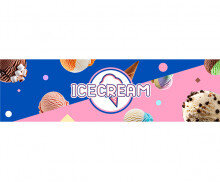 ice cream 가로 배너 만들기