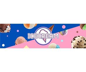 ice cream 가로 배너 만들기