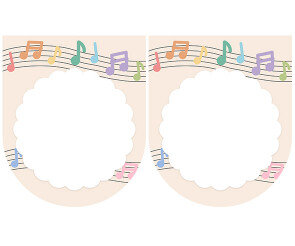 [개별도안] 연주해 보아요 가랜드