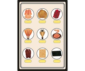 건어물 메뉴판(문구없음)