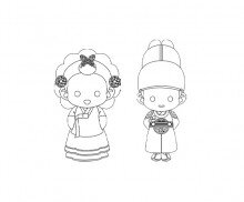 임금(왕), 중전 색칠