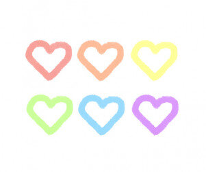 하트 이름표(기본)(파스텔)