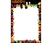 할로윈 사탕 배경