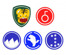 군부대 마크(A등급 부대)