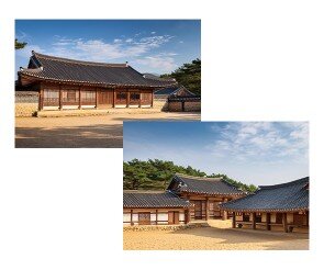 과거시험장 배경(장원급제)