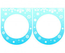 [개별도안] 겨울 패션쇼 가랜드