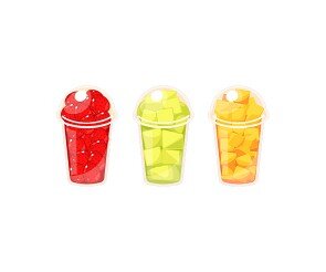 스무디(딸기,망고,메론)