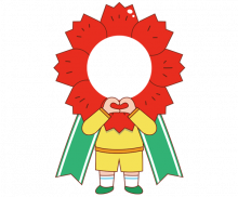 어린이 카네이션 합성이미지