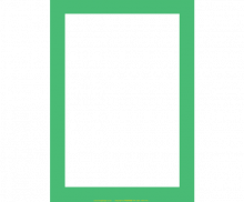 배경없는 초록테두리