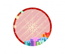 크리스마스 선물 라벨