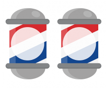 [개별도안] 반짝반짝 미용실 가랜드