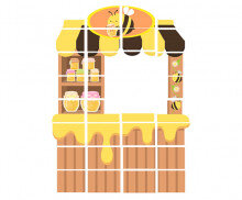 벌꿀 가게 만들기