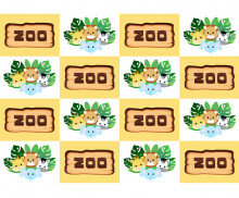 동물원 ZOO 포토월 만들기