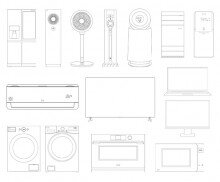 전자제품 색칠 모음
