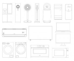 전자제품 색칠 모음