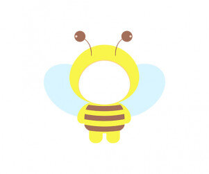 꿀벌 합성이미지