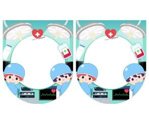 [개별도안] 수술실 놀이 가랜드