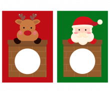 메리 크리스마스 가랜드 개별도안