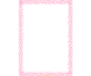 배경없는 핑크점 테두리