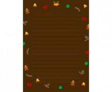 크리스마스 장식 배경