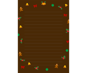 크리스마스 장식 배경