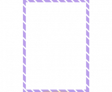 연보라 사선 테두리