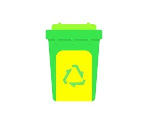 재활용 쓰레기통