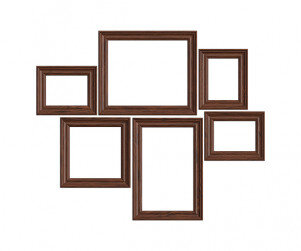 액자(나무)세트