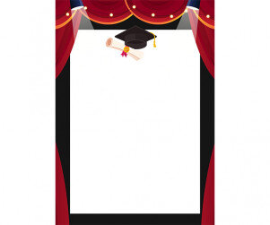 졸업 무대 탬플릿
