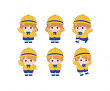 원복 입은 아이