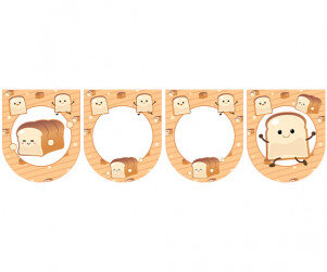 [개별도안] 식빵 놀이 가랜드