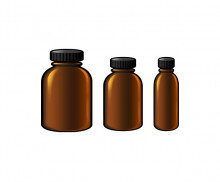 약병 (갈색)