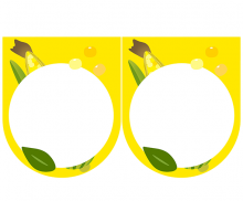 [개별도안] 옥수수를 따요 가랜드