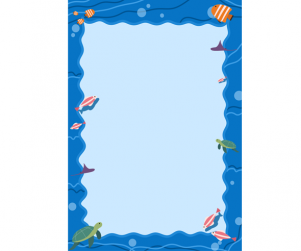 바다 물고기 배경