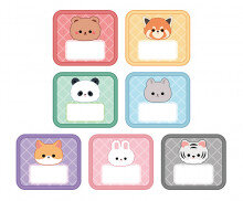 동물 이름표(큰사각)