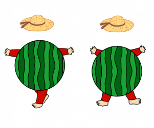 수박 합성이미지