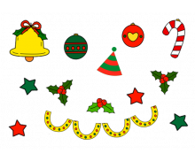 크리스마스 트리장식모음