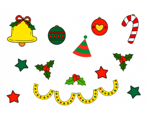 크리스마스 트리장식모음