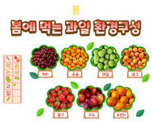봄에 먹는 과일 환경구성