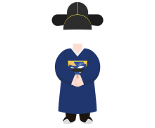 전통혼례 신랑 합성이미지