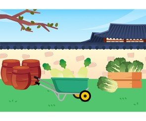 김장 배경